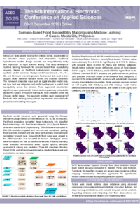 Scenario-Based Flood Susceptibility Mapping using Machine Learning A Case in Manila City, Philippines.pdf